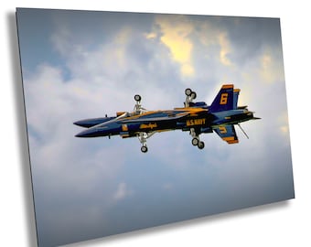 Blue Angels Aircraft Print: Navy Aviation Wall Art