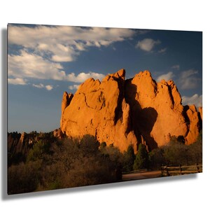 Garden of the Gods Wall Art - Acrylic, Canvas & Metal Options, Scenic Nature Decor, Colorado Landscape Gift
