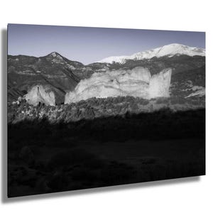 Garden of the Gods Wall Art - Acrylic, Canvas & Metal Options, Scenic Nature Decor, Colorado Landscape Gift