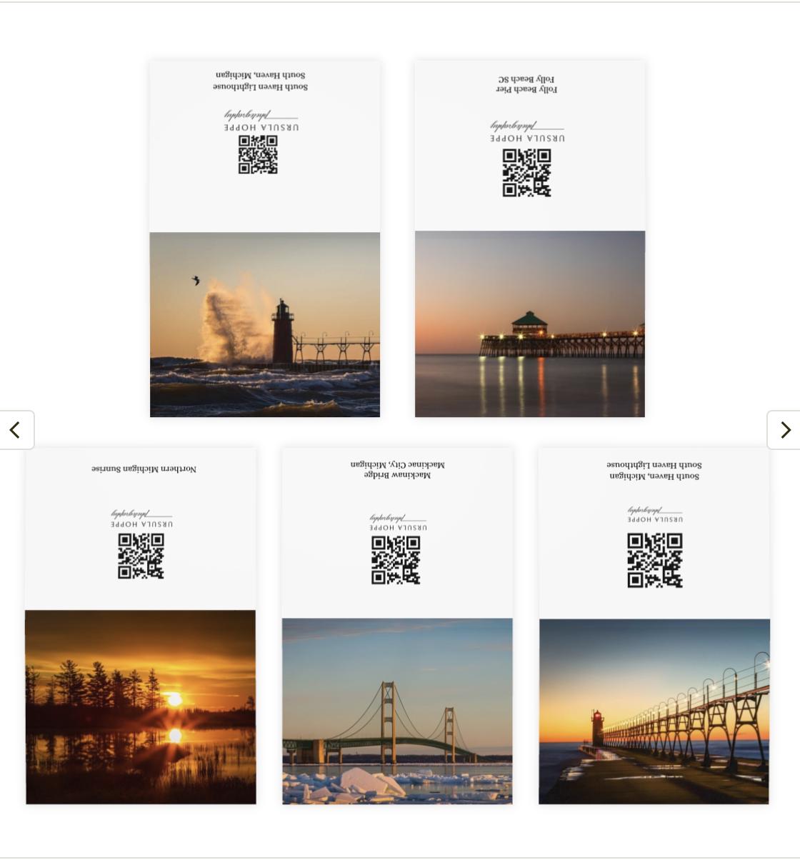 Multi-design Greeting Cards (5-pack) - Etsy