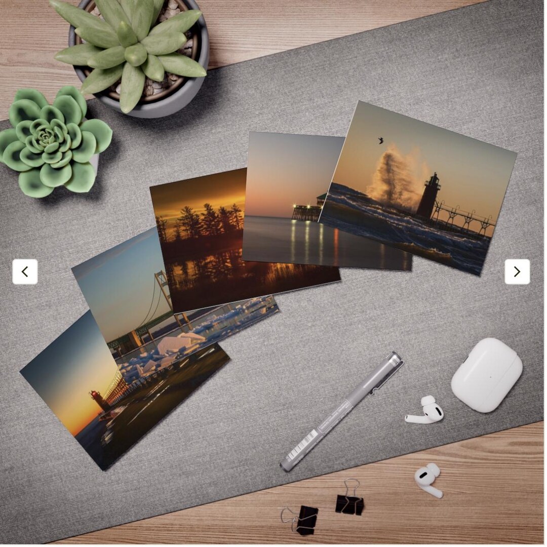 Multi-design Greeting Cards (5-pack) - Etsy