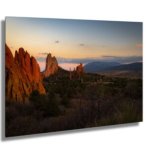 Garden of the Gods Wall Art - Acrylic, Canvas & Metal Options, Scenic Nature Decor, Colorado Landscape Gift
