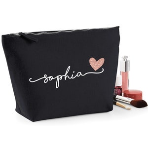 Makeup Bag Personalized, Custom Makeup Bag, Personalized Bag, Bag Bridesmaid, Custom Toiletry Bag, Customized Makeup Bag, Wedding Gift