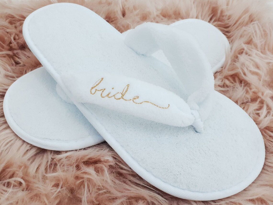etsy bridal slippers