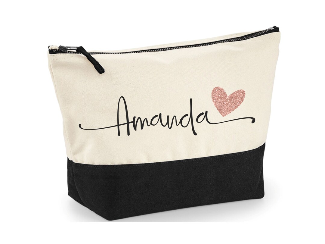Geschenk Zum Ruhestand - Cremeweiße Make-up-Tasche Mit Spruch, Ca. 25x17x5 Cm, Wasserabweisend, Für Kollegen & Freunde