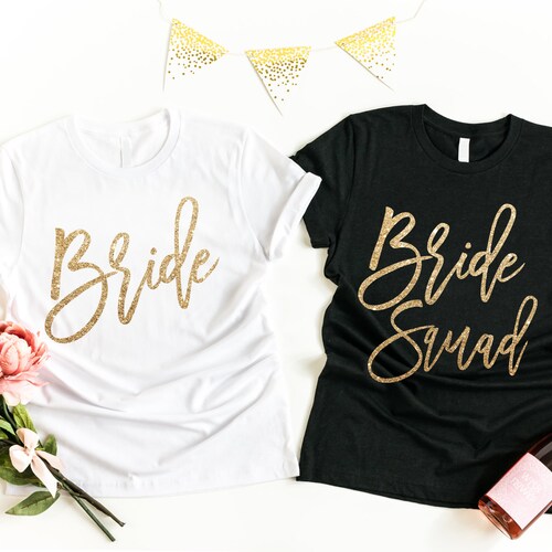 Bride Squad Shirts for Bachelorette 