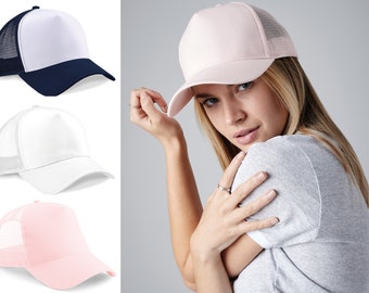 Chapeaux EVJF, BRIDE SQUAD HATS/Snapbacks, Casquettes de baseball EVJF, Chapeau camionneur pour mariée personnalisée, Chapeau camionneur pour mariage personnalisé