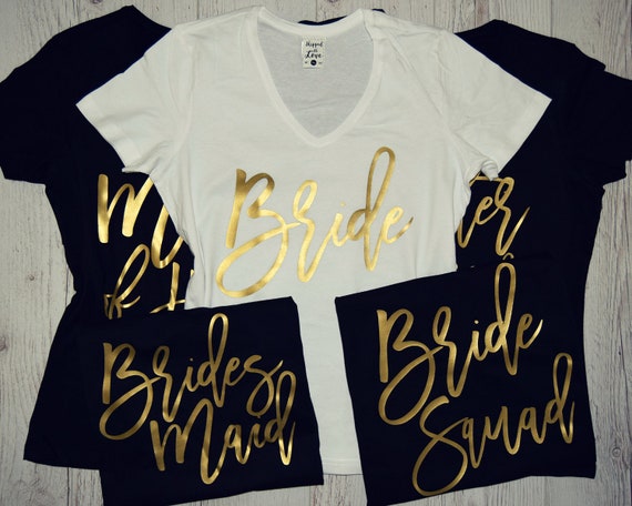 Bachelorette Party Idea Bride Tribe Shirt | Bachelorette Shirt Lily /& Roses Women Bride Shirt Bridesmaid Gifts