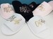 Personalized Hotel/Spa Slippers for Getting Ready on Wedding Day with Custom Role and Name for Women, Men, Girls, and Boys 