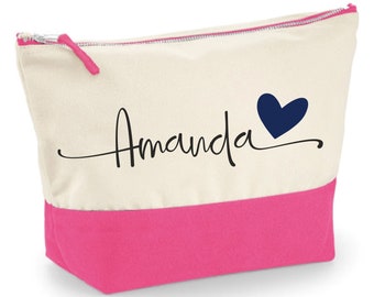 Personalized Makeup Bag, Personalized Gift, Custom Birthday Gift, Personalized Gift for Mom from Daughter, Personalized Gift for Women
