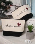 Sister Gift, Personalized Makeup Bag, Personalized Toiletry Bag, Graduation Gift for Sister, Sister Birthday Gift, Personalized Gift for Her product logo