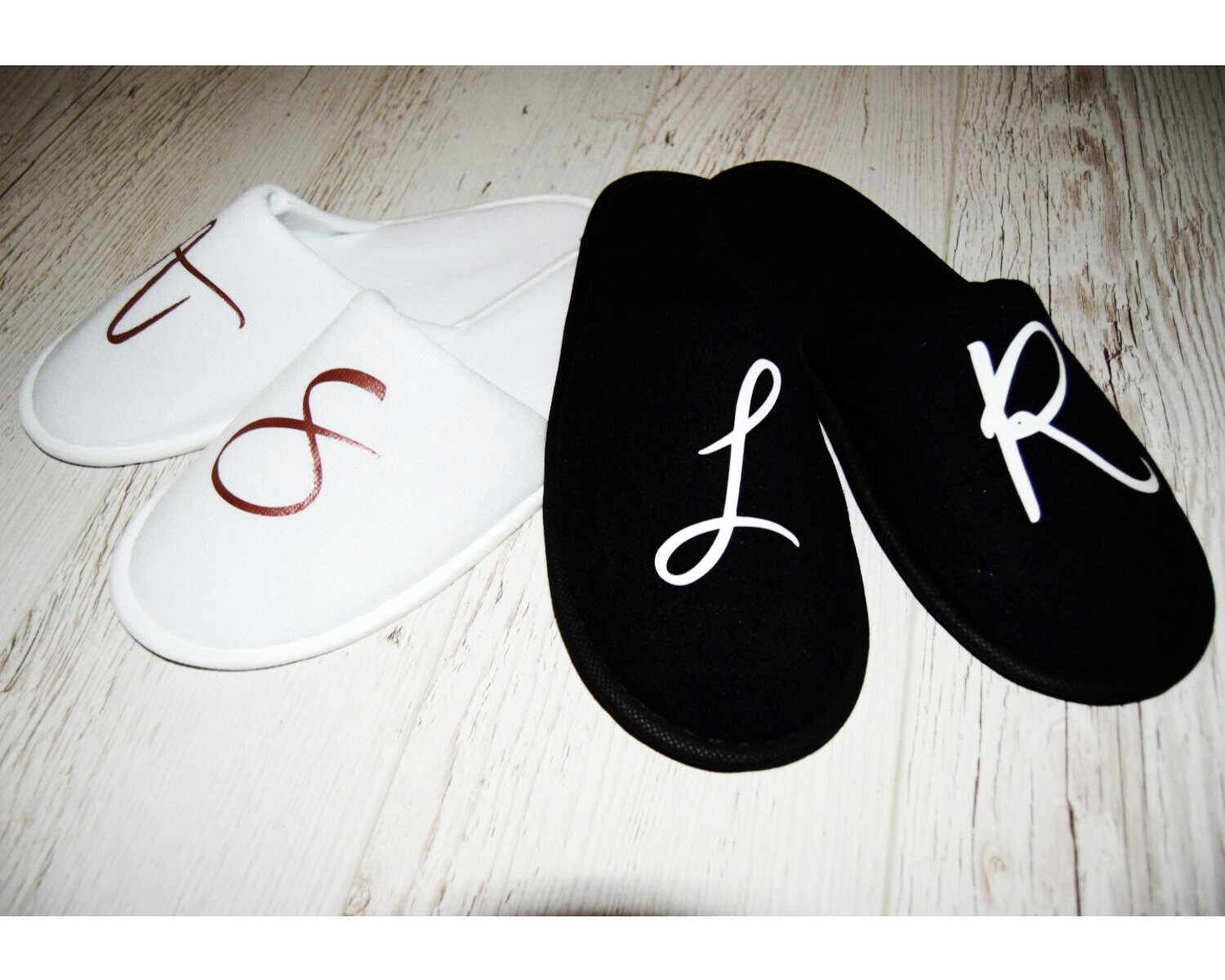 initial slippers