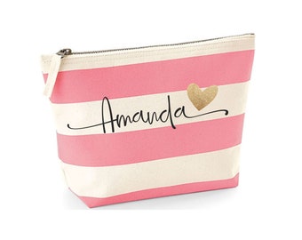 Teenager-Mädchen Geschenk, Teenager-Mädchen Geschenk, Teenager-Geschenke, Geschenke für Teenager-Mädchen, personalisierte Make-up-Tasche, Jubelgeschenke, benutzerdefinierte Kulturtasche