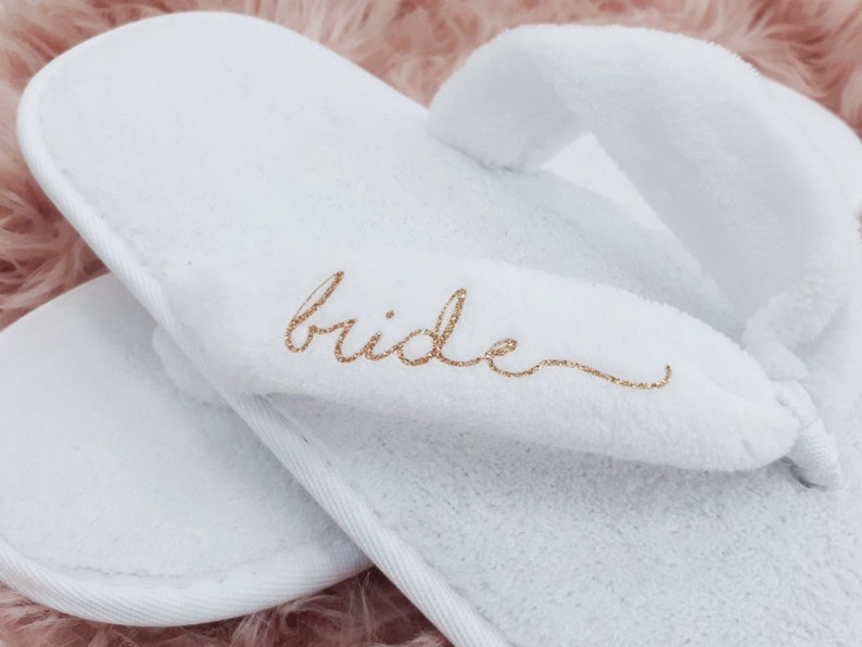 wedding bride slippers