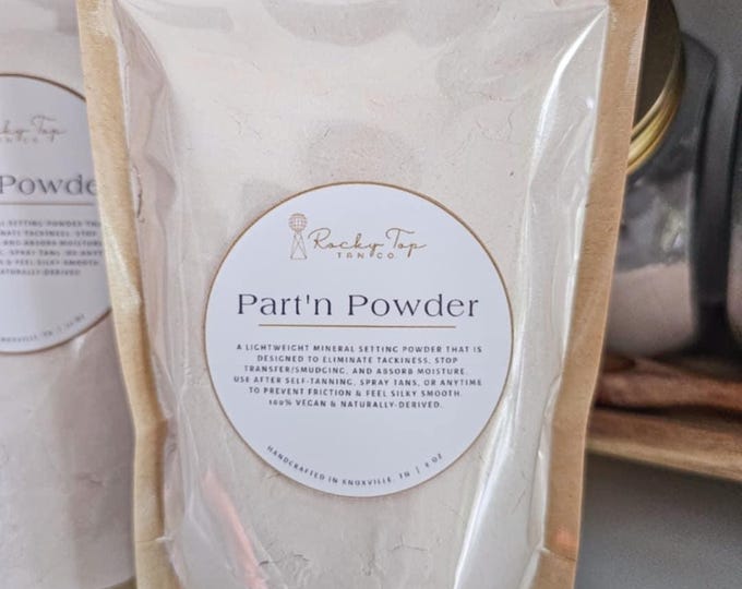 Spray Tan Powder Spray Tan Setting Powder | Handcrafted Finishing Powder, 8oz - Etsy