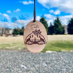 Bunny Easter Tag for Easter Basket, Custom Easter Basket Tag, Custom Bunny Easter Tag, Easter Bunny Gift Tag