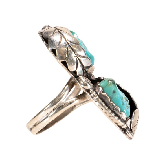 Navajo Turquoise Ring - image 3