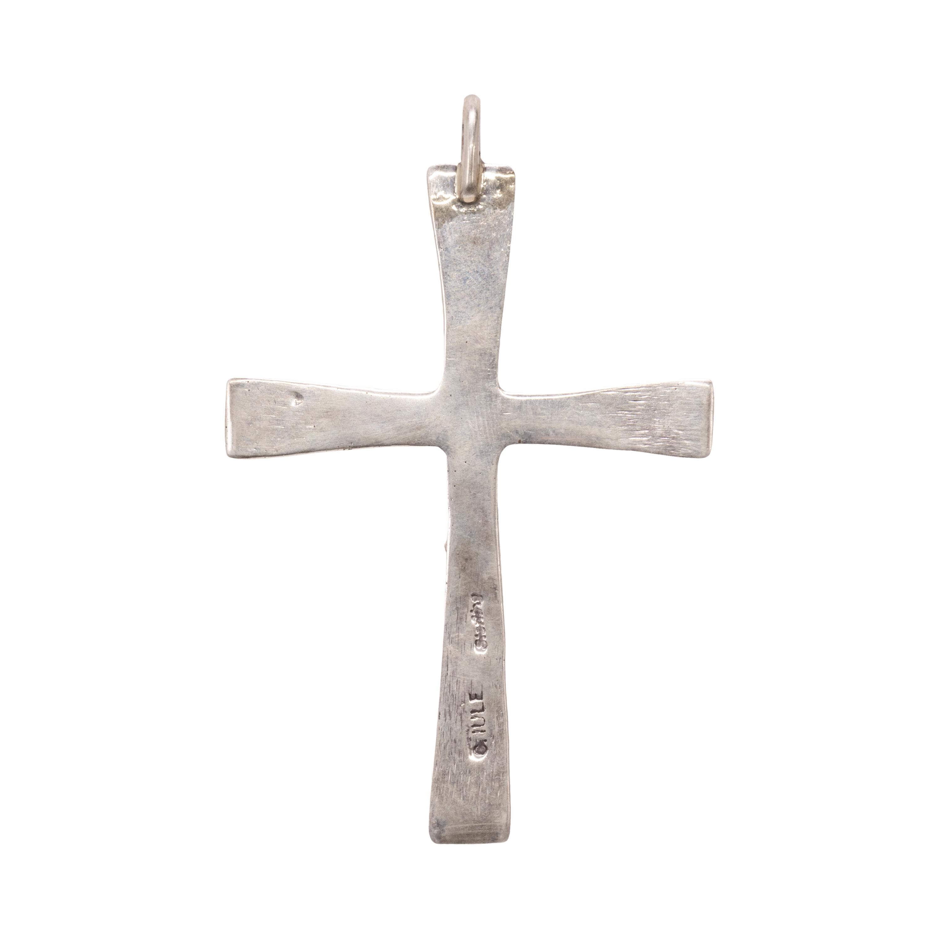 Zuni Turquoise Cross Pendant - Etsy