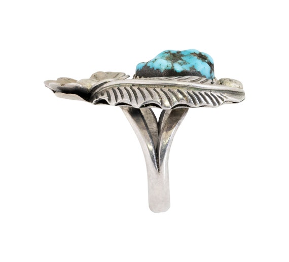 Navajo Sleeping Beauty Turquoise Ring - image 3