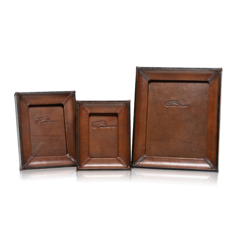 Western Leather Frames - Etsy