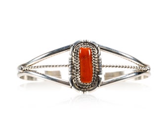 Navajo Coral Bracelet