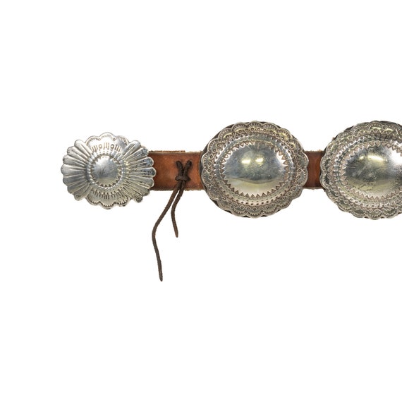 Navajo Concho Belt - image 2