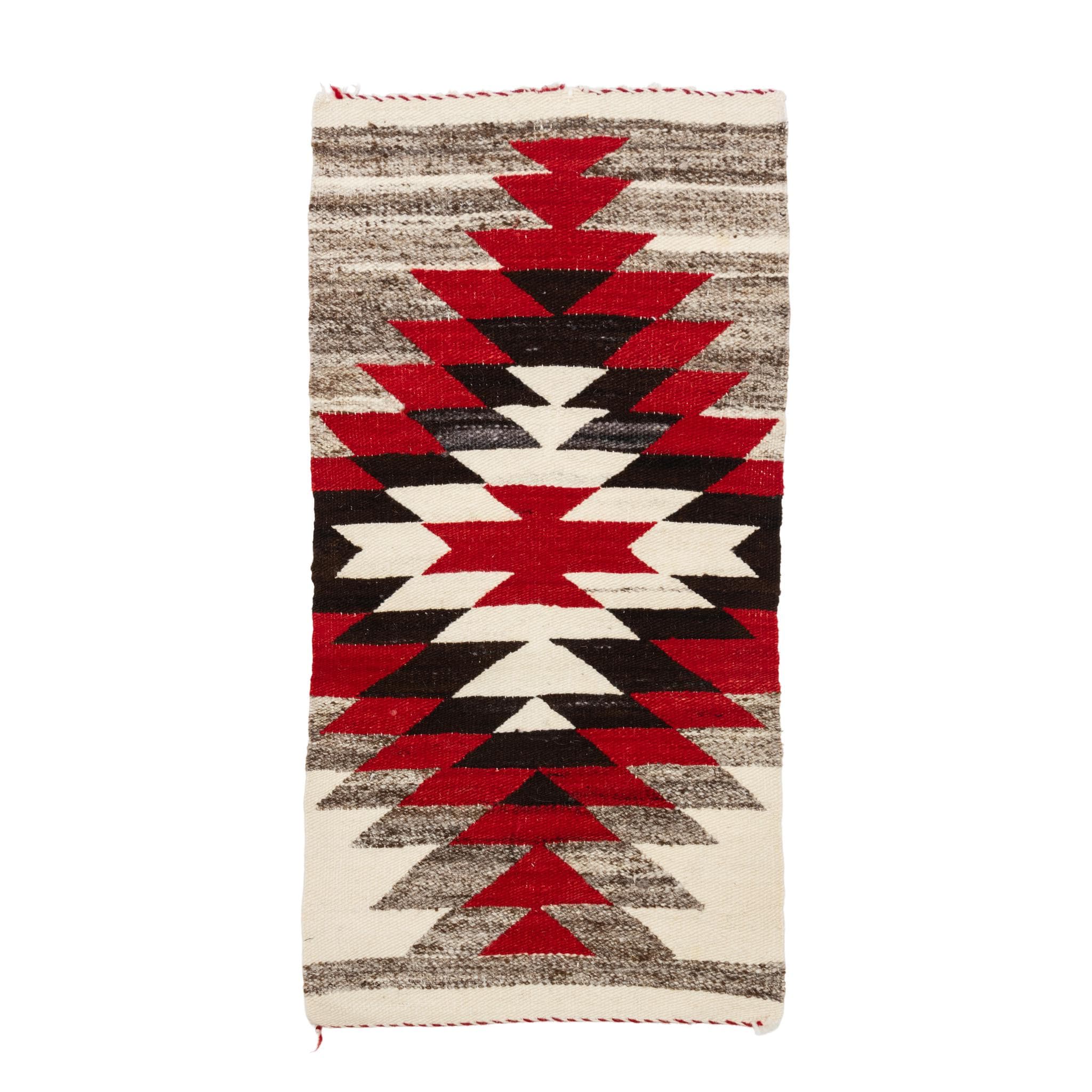 Vintage Navajo Ganado Wool Throw Weaving
