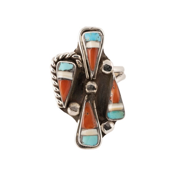 Zuni Multi-Stone Ring