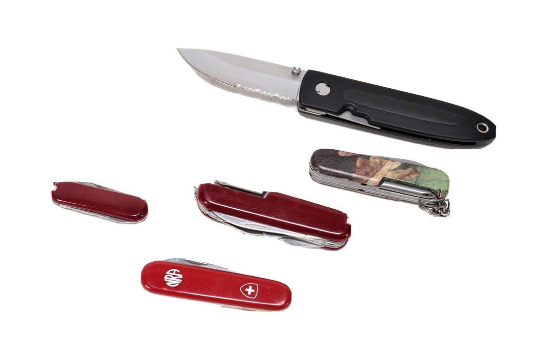 Five Pocket Knives Etsy