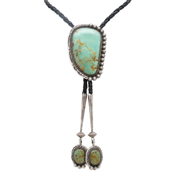 Extraordinary Native American Navajo Royston Turquoise Sterling Silver Kachina Ring Extraordinary Native American Navajo Royston Turquoise Sterling Silver Kachina Ring