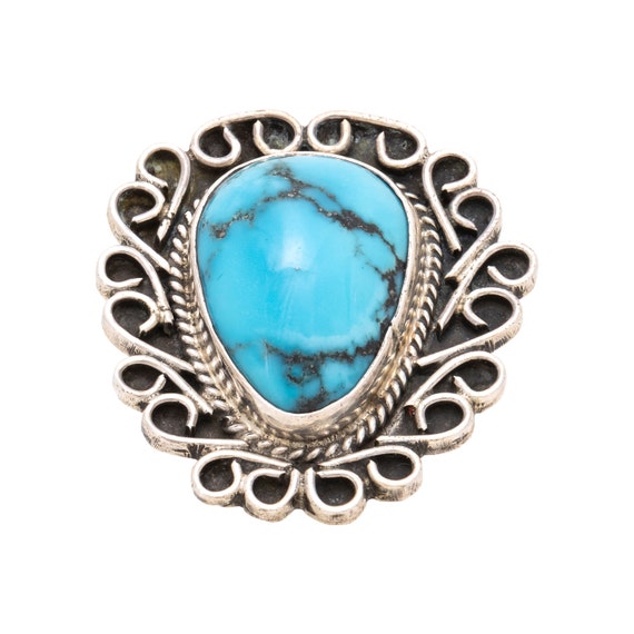 Sterling and Turquoise Ring - image 2