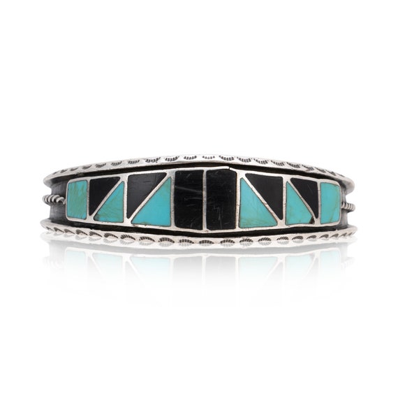 Zuni Inlay Bracelet - image 1