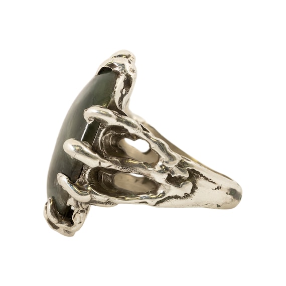 Sterling Silver Silver Claw Ring - image 3