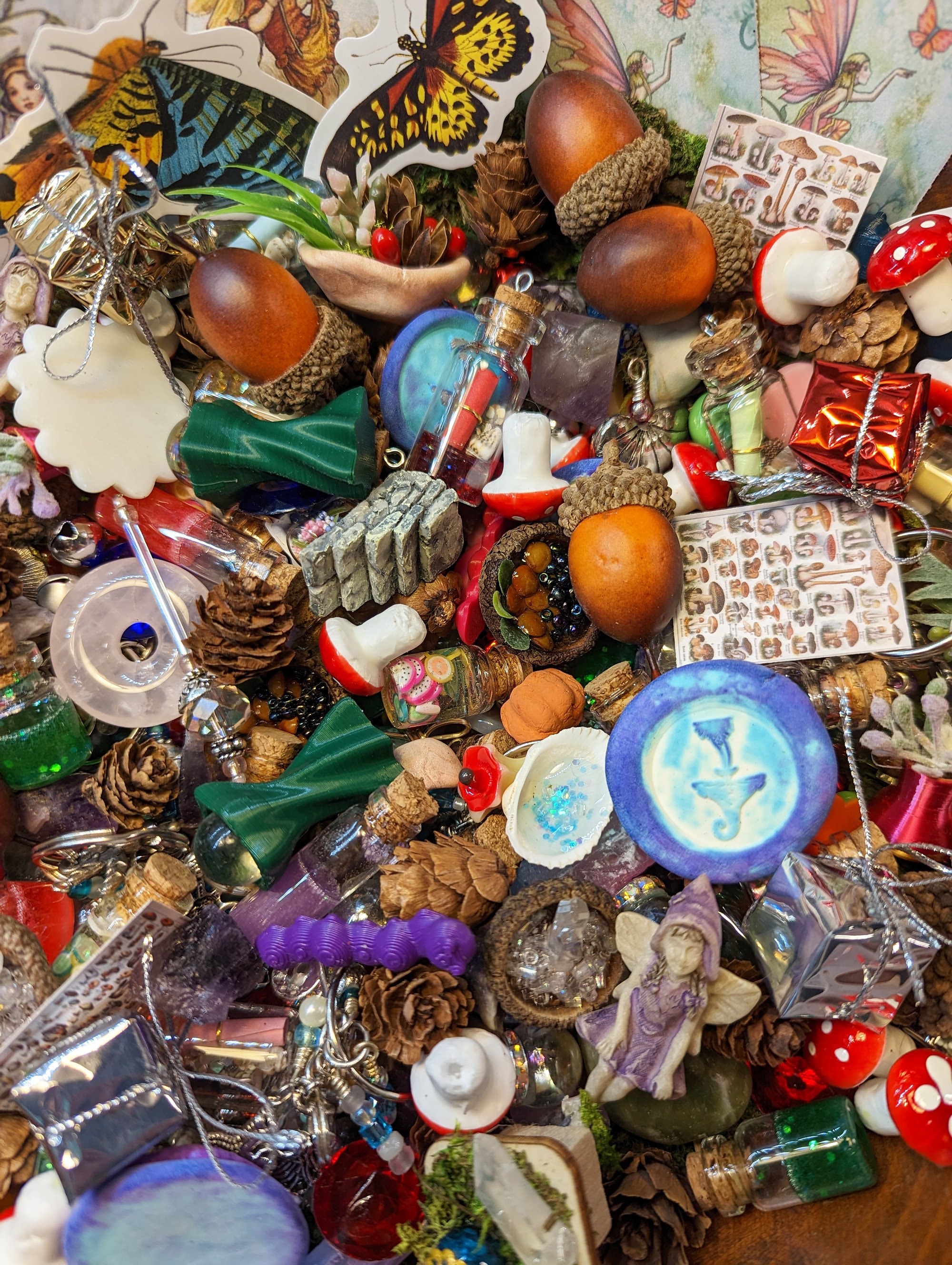 Miniature Fairy Trinket Scoop Trinket Scoop Fairy Etsy