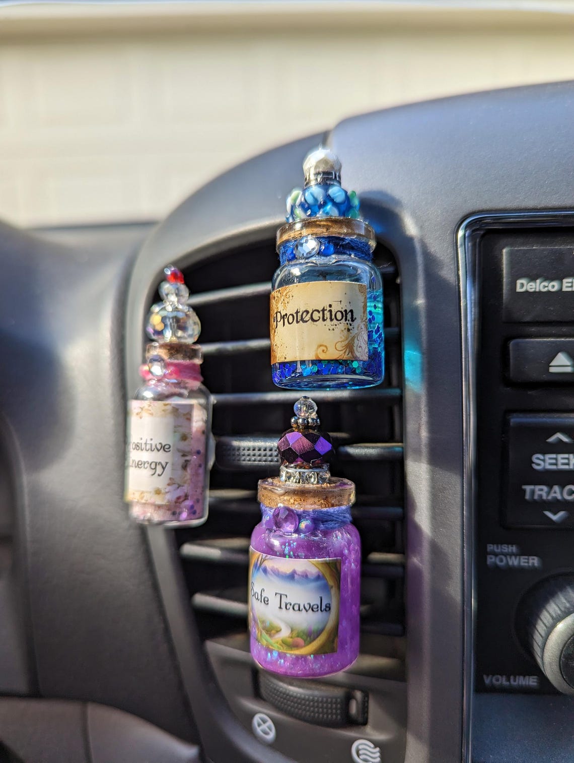 Fairy Potion Bottle Car Vent Clip: Handcrafted Magical Car Charm - Etsy