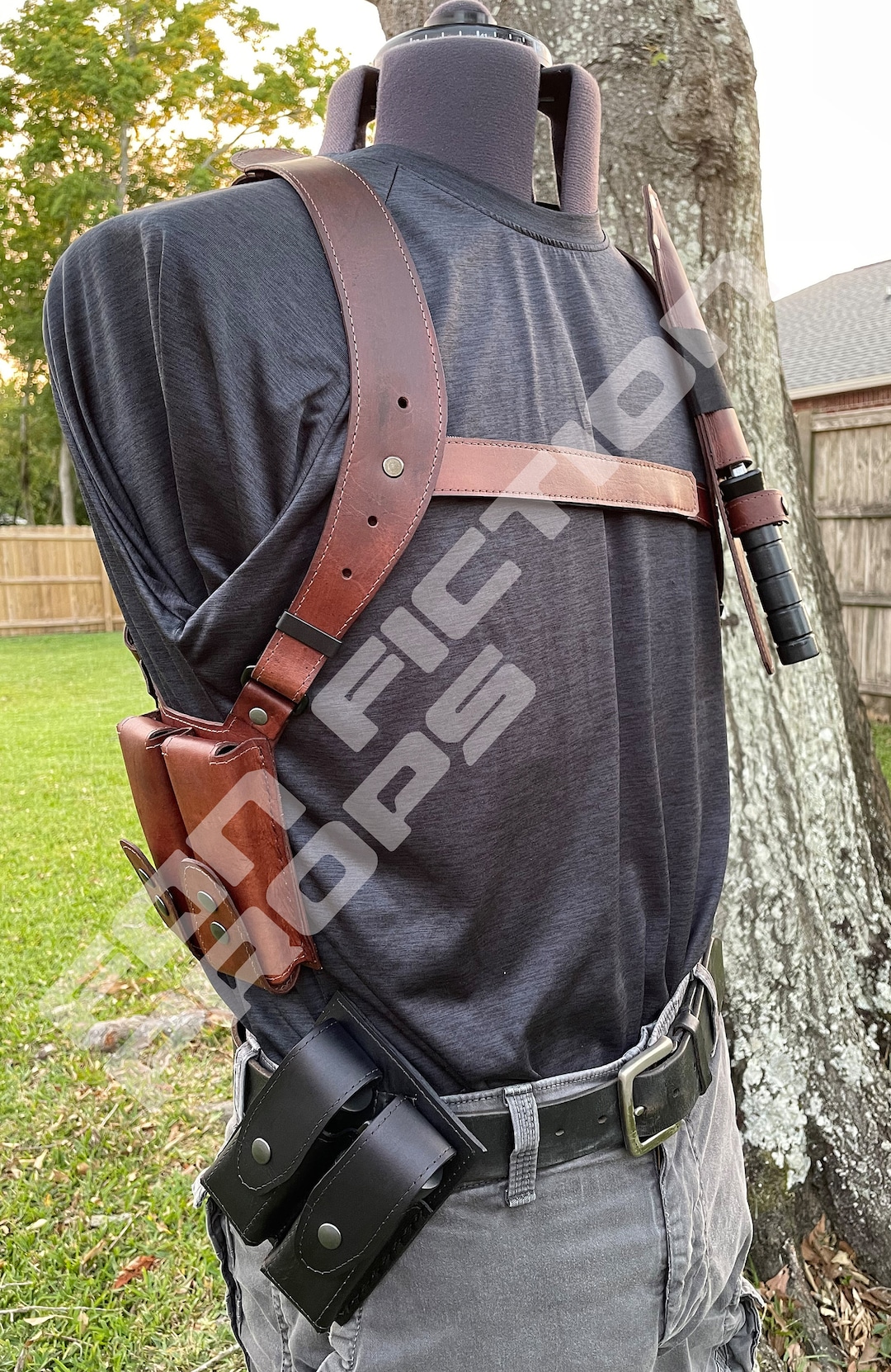 Safariland バイオハザードRE:4 レオン風ホルスター バイオハザード4 リメイク レオン・ケネディ風コスプレ 太もも