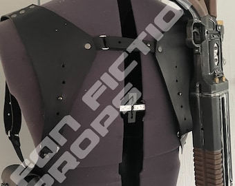 Mandalorian Inspired Shoulder Harness With Rifle Hook