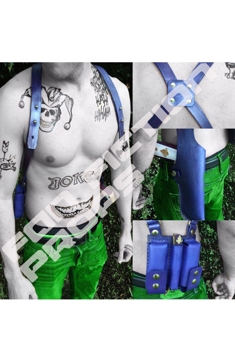 Suicide Squad Joker Gun Holster Etsy