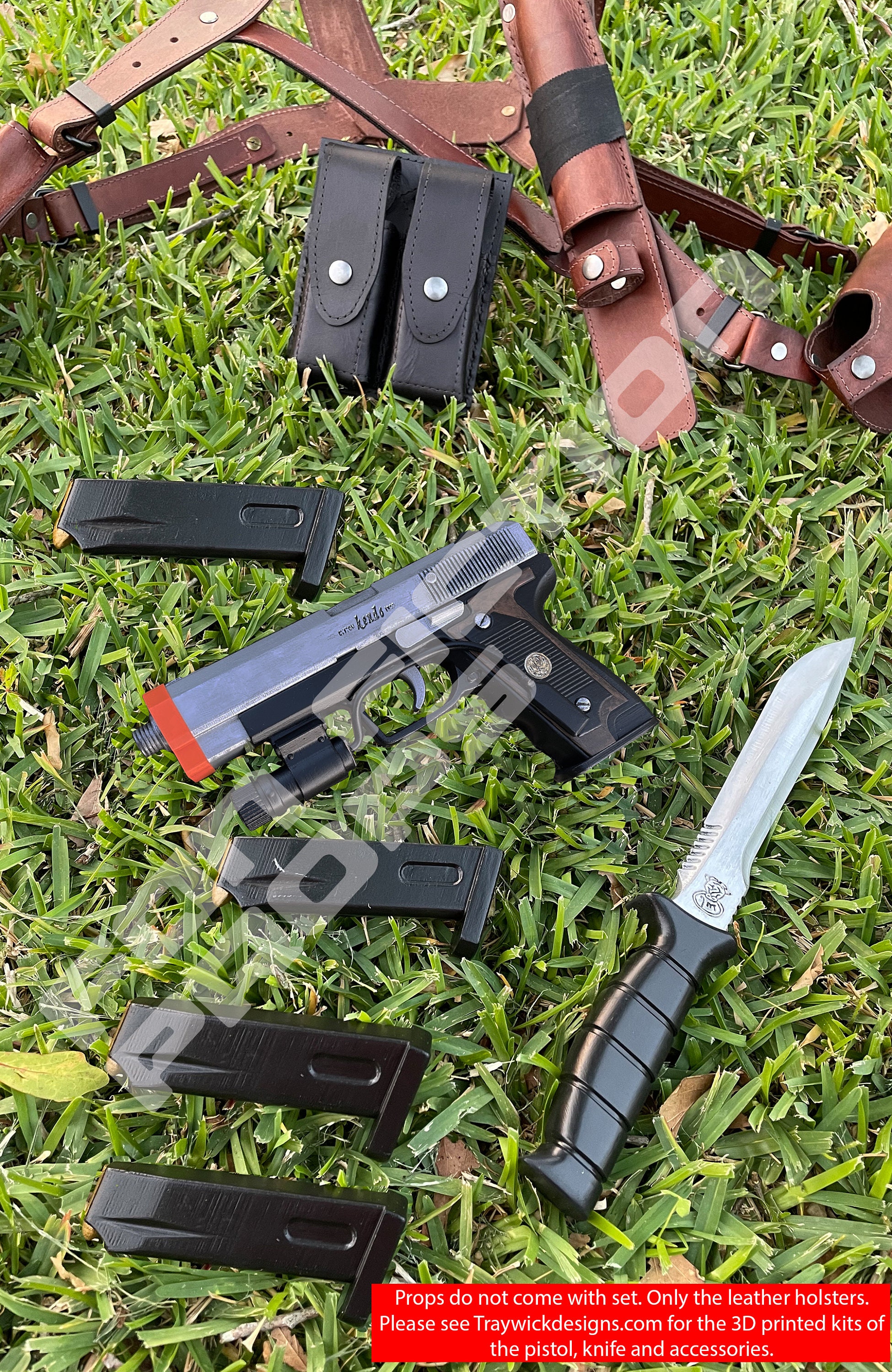 Safariland バイオハザードRE:4 レオン風ホルスター バイオハザード4 リメイク レオン・ケネディ風コスプレ 太もも
