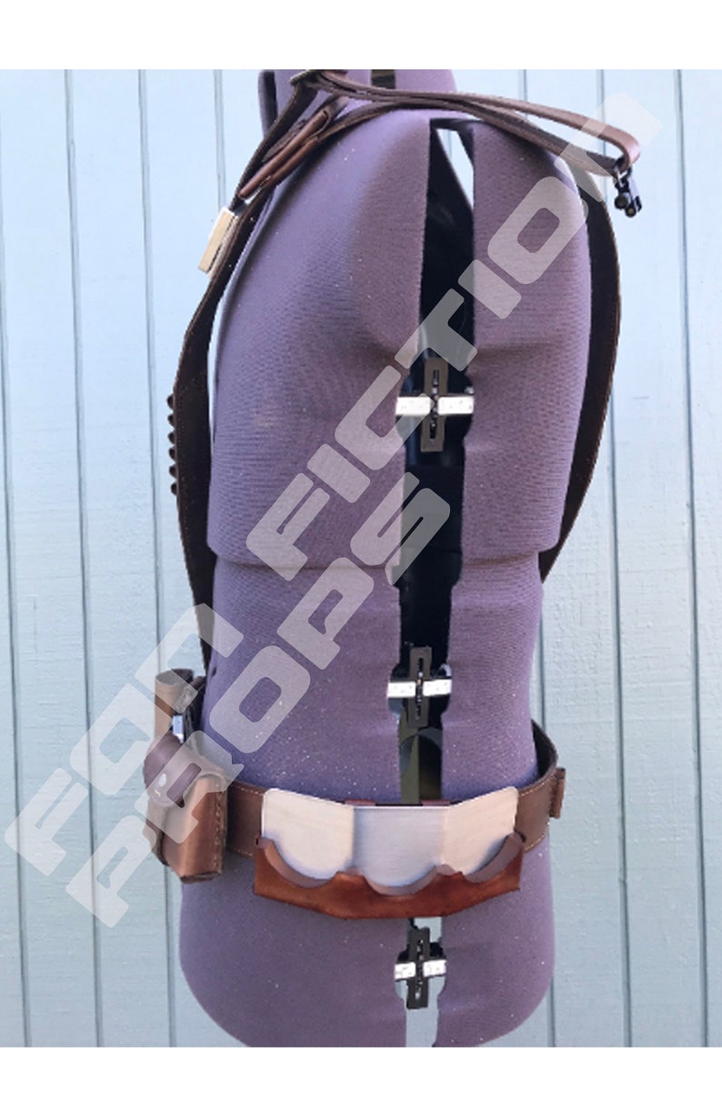 The Mandalorian Inspired Leather Set Etsy