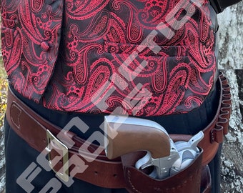 Doc Holliday Inspired Costume Gun Belt