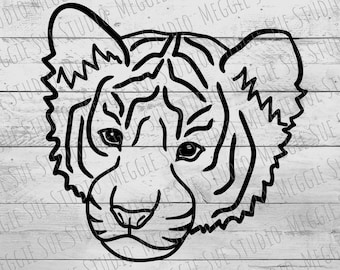 Download Baby Tiger Svg Etsy