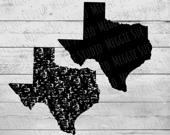 Texas SVG, State of Texas SVG, Vintage Texas SVG, Texas Silhouette Cut File, Texas Clip Art, The Great State of Texas Svg