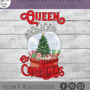 Queen Of Christmas Crown Snow Globe PNG, Christmas Tree Snow Globe PNG, Christmas Queen Crown PNG, Queen Of Christmas Snow Globe Clipart