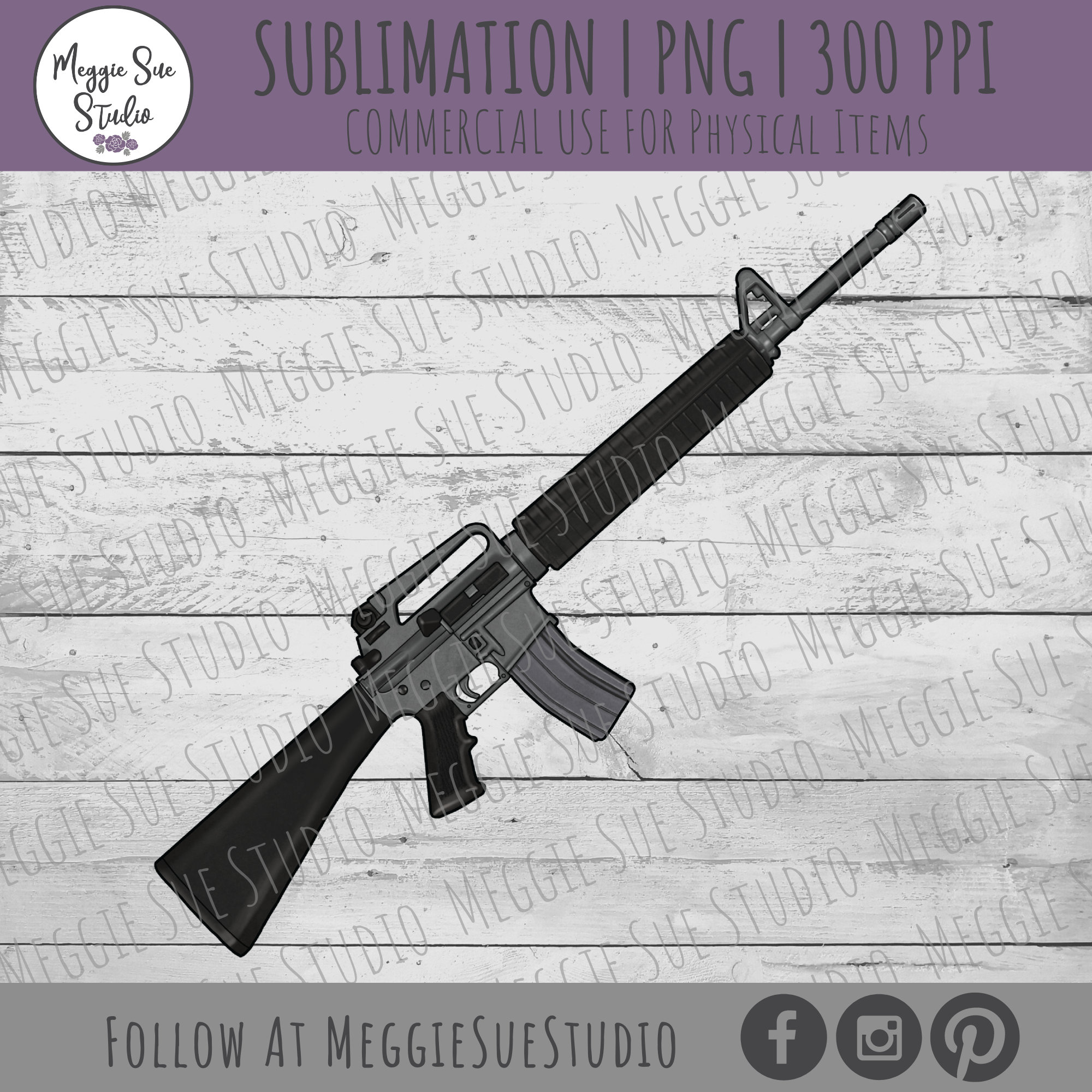 Paquete PNG de 10 armas Clipart PNG de armas estadounidenses Etsy México