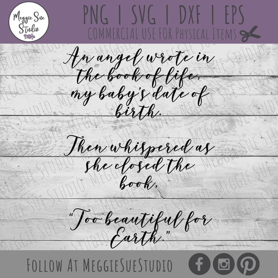 Free Free 206 Svg Infant Loss Baby Angel Silhouette SVG PNG EPS DXF File
