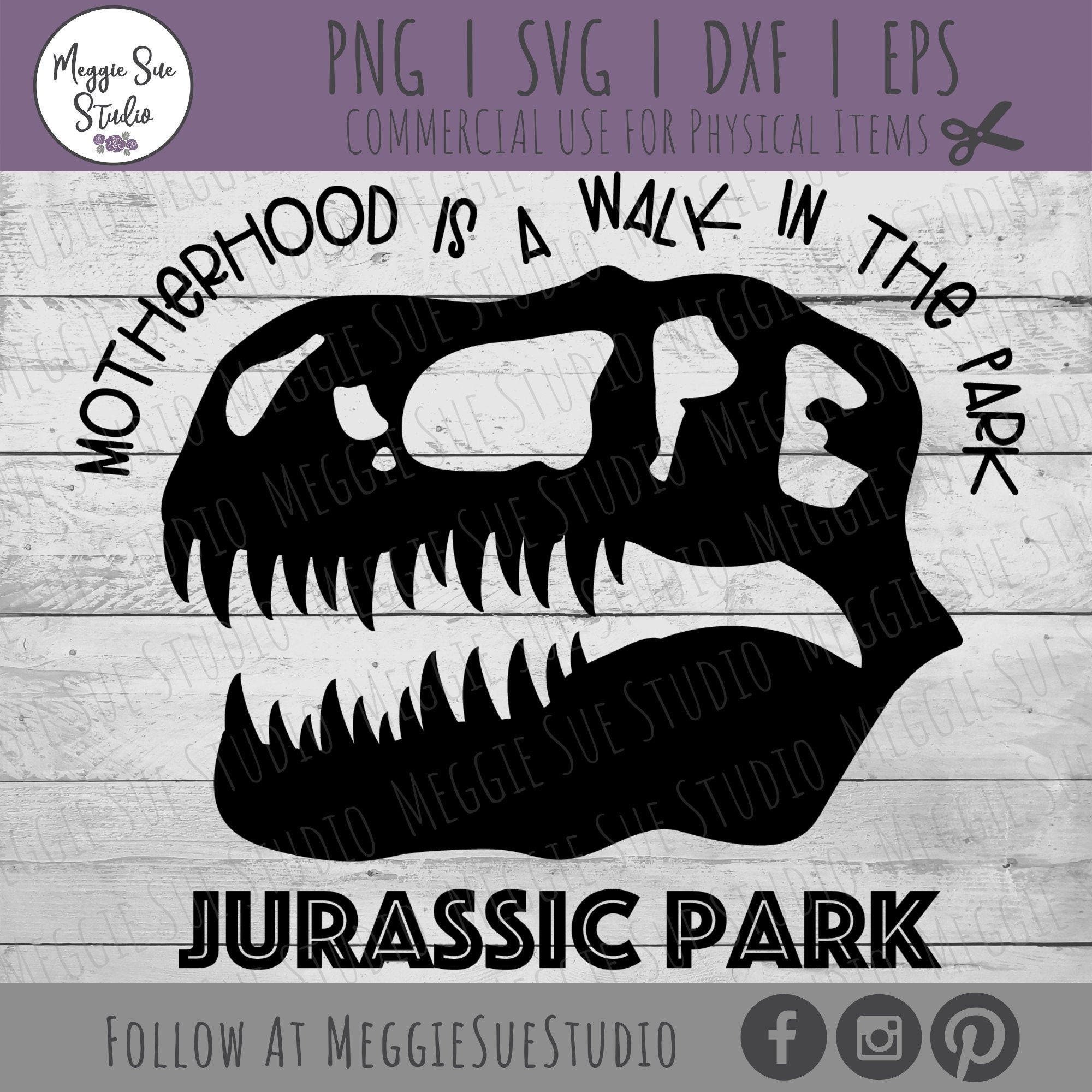 Free Free 306 Jurassic Park Motherhood Svg SVG PNG EPS DXF File