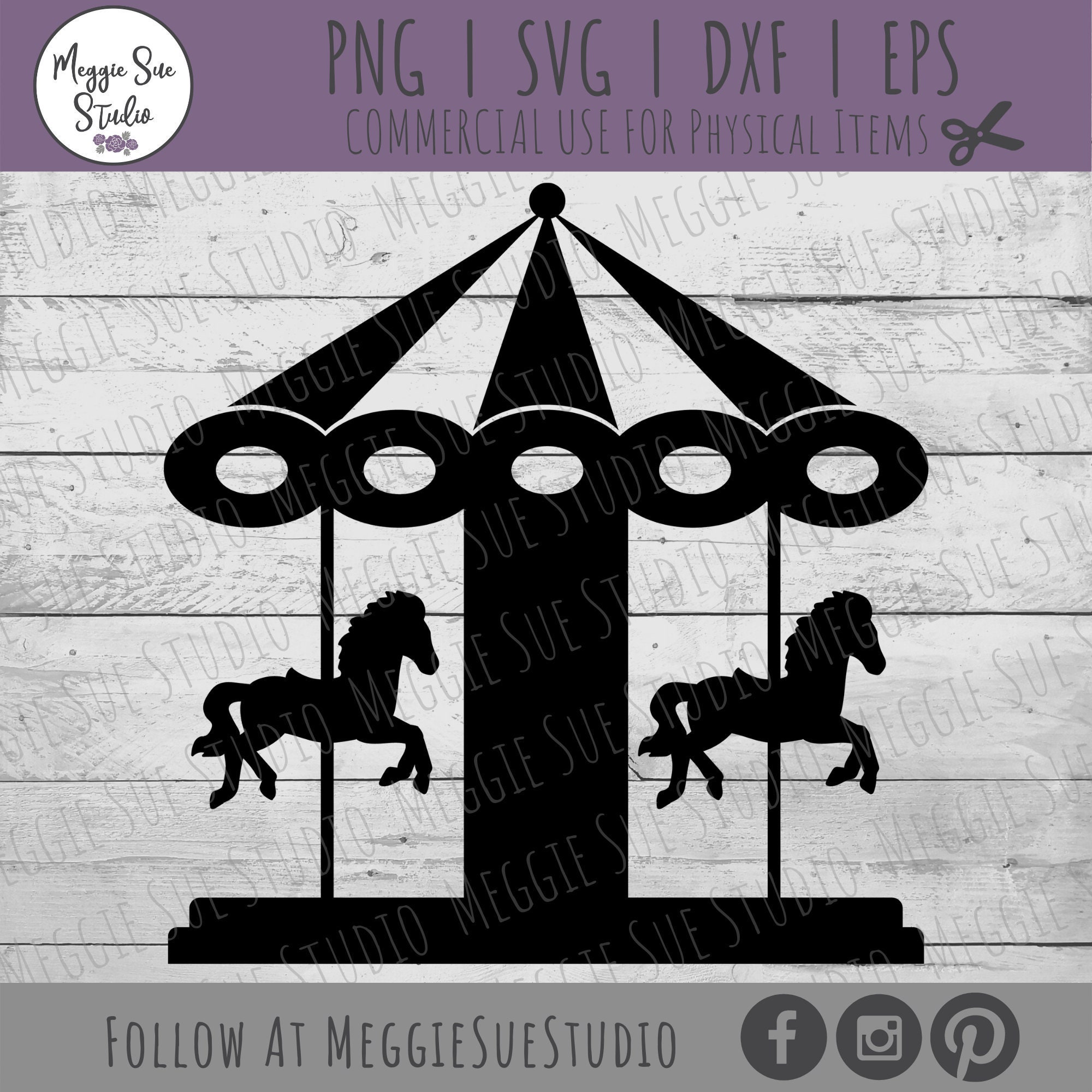 Carousel SVG, Carousel Silhouette SVG, Merry Go Round SVG, Merry Go Round  Silhouette Svg, Carousel Graphic Cut File Svg - Etsy Canada