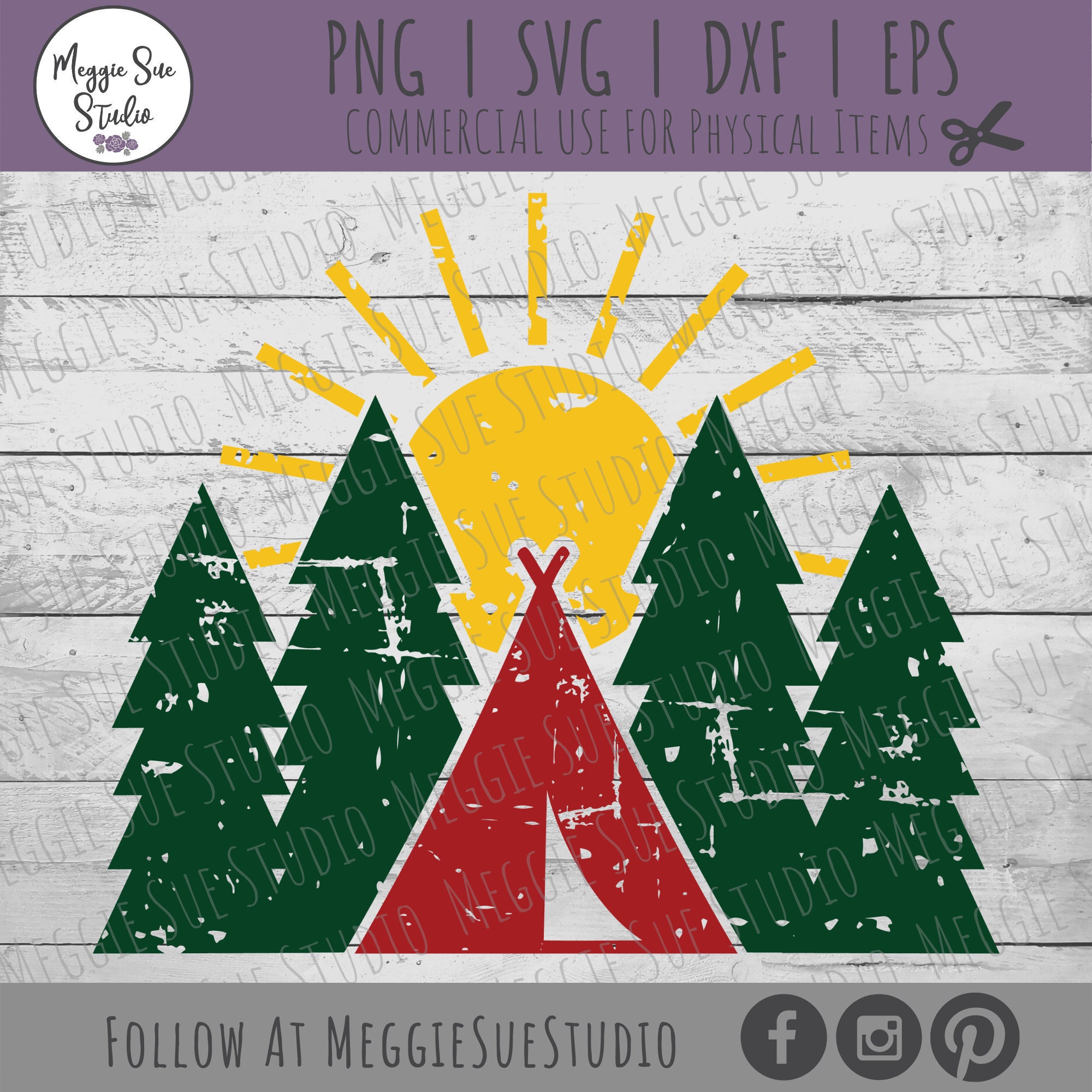 Tente Camping Forest SVG, vintage Tente Camping Graphique SVG, Tente Camping Forest Camping Clipart SVG, Camping Dans les bois Tente Camping SVG