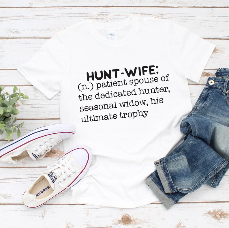 Hunt Wife Definition SVG Hunting Wife SVG Wife of Hunter Etsy